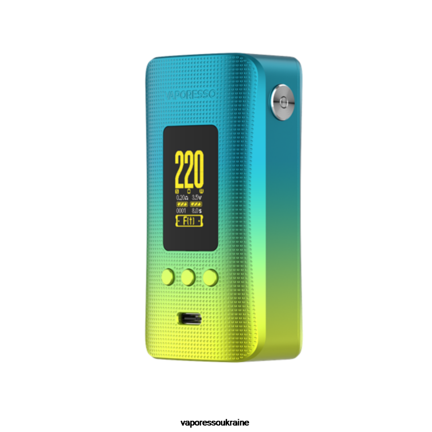 Vaporesso GEN 200 мод - Vaporesso Ukraine 6N42H252 зелене сяйво