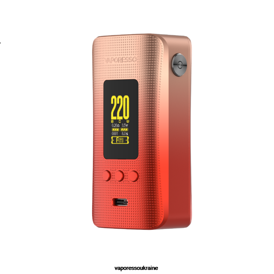Vaporesso GEN 200 мод - Vaporesso Vape Near Me 6N42H241 неоново-помаранчевий