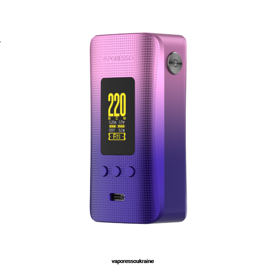 Vaporesso GEN 200 мод - Vaporesso Vape Pen 6N42H239 неоново-фіолетовий