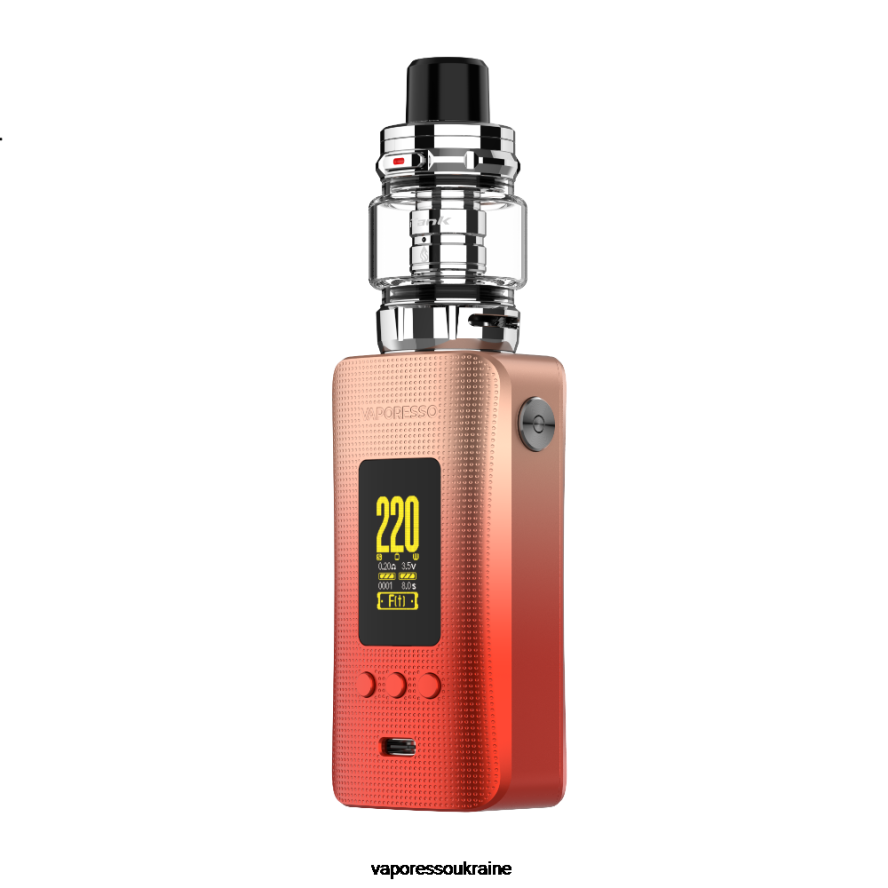 Vaporesso GEN 200 (itank2) - Vaporesso Kyiv 6N42H143 неоново-помаранчевий